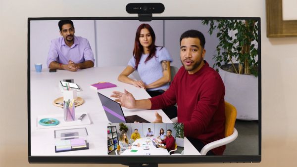 AI-powered software for Rally Bar and Rally Bar Mini uses a unique dual-camera system to create more inclusive meetings Logitech Rightsight 2 Makes Hybrid Meetings More Equitable For Remote Participants