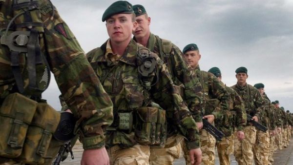 قوات بريطانية