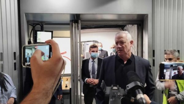 وزير الدفاع الاسرائيلي بيني غانتس