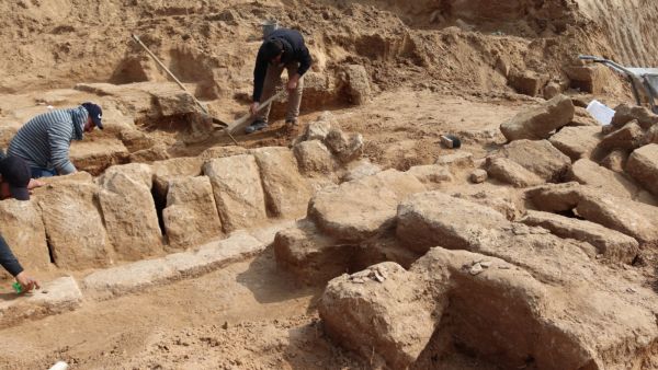 اكتشاف مقبرة رومانية عمرها 2000 عام شمال قطاع غزة