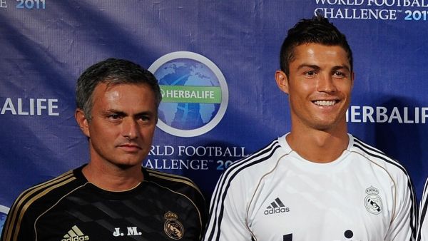Jose Mourinho and Cristiano Ronaldo (Photo: AFP)