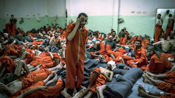 ISIS members in Ghwayran prison 