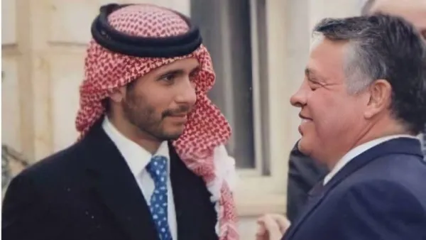  الامير حمزة يعتذر للملك عبدالله الثاني