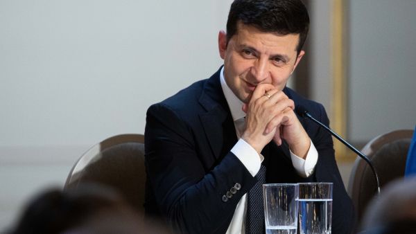 الرئيس الأوكراني فولوديمير زيلينسكي