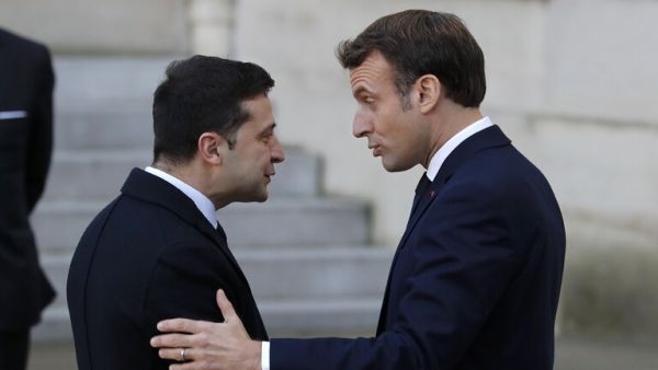 ماكرون وزيلينسكي