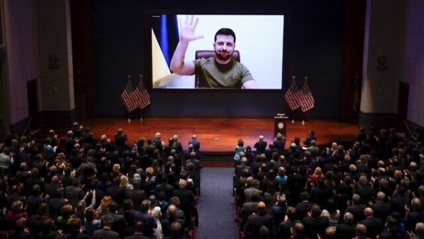 Zelensky  speaks to the US Congress 