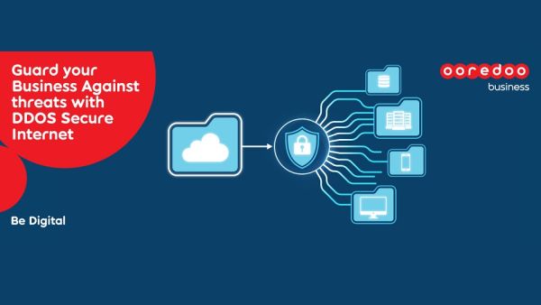 Ooredoo تطلق خدمة الإنترنت الآمن من هجمات الـDDoS لمنح عملائها التجاريين تجارب تتسم بأعلى مستويات الأمان