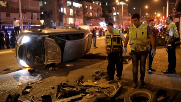 Five people were killed in gun attacks near Tel Aviv