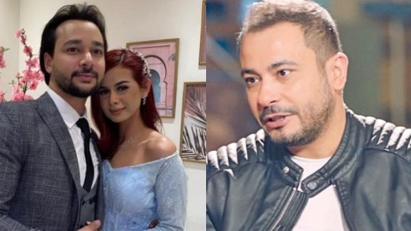 محمد نجاتي يشكك في طلاق منة عرفة و محمود المهدي