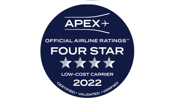 Air Arabia Wins ‘Four-star Low-cost Carrier 2022’ Rating by APEX