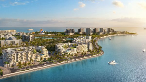 مشروع LES VAGUES المستوحى من جمال البحر ومعيشة الجزر الفاخرة يجسد التصاميم الراقية للمصمم العالمي "إيلي صعب" Dar Al Arkan and Qetaifan Projects Unveil Premium Sea-front Residences With Interiors Designed by Elie Saab in Qetaifan Island North - Qatar