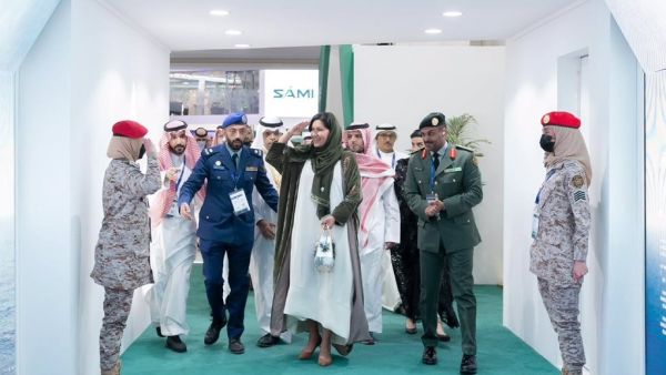 الأميرة ريما بنت بندر في معرض الدفاع الدولي الأميرة ريما بنت بندر في معرض الدفاع الدولي