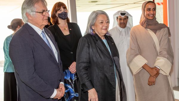 خلال الحدث الحاكم العام لكندا تزور مؤسسة قطر