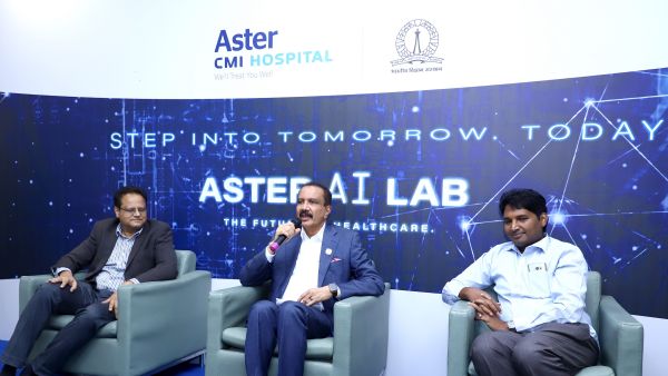 During the event Aster CMI Hospital, India and Indian Institute of Science Launched Artificial Intelligence (AI) Lab