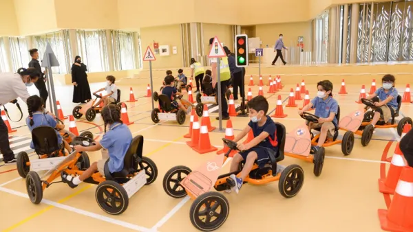 BMW Group Junior Campus Teaches Children in the United Arab Emirates on Sustainability and Road Safety Through Interactive Workshops.   