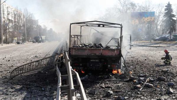 القتال في كييف