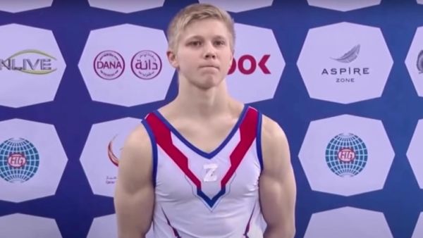 Gymnast Ivan Kuliak (Photo: Screengrab/YouTube)