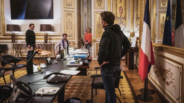 Macron and Zelenskyy