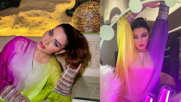 من الأجمل بهذه العباءة.. هيفاء وهبي أم روان بن حسين؟‎