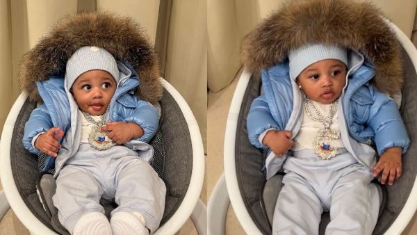 Cardi B and Offset share first pictures of son's face and reveal unusual name