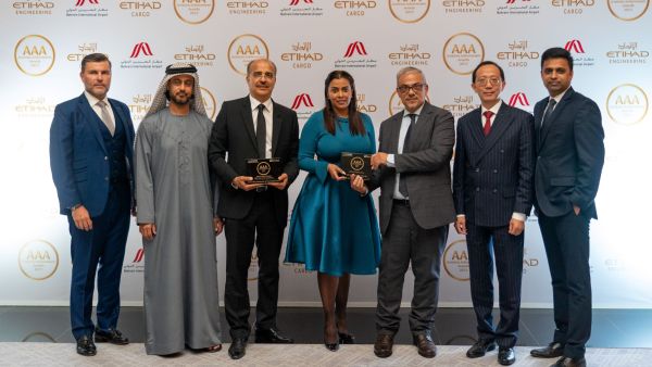 During the event Etihad Engineering Receives Industry Recognition At Aviation Achievement Awards 2022