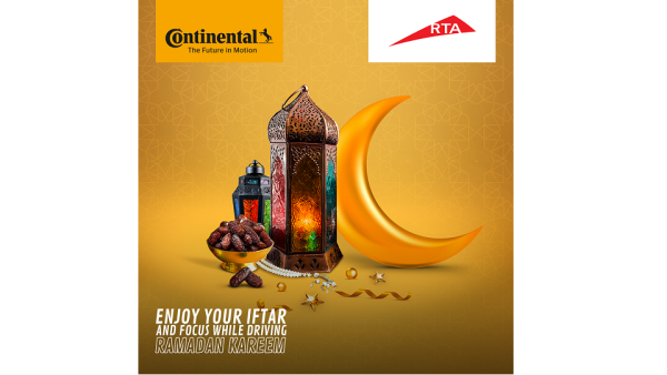 Continental helping keep the UAE’s roads safe in line with its Vision Zero initiative Continental and Dubai’s Roads & Transport Authority To Offer Meals and Tips to Drivers This Ramadan