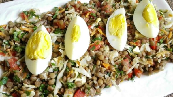مطبخ رمضان: سلطة العدس المنعشة 