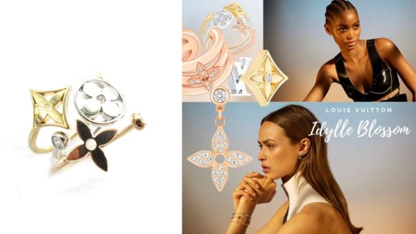 تألقي بمجوهرات Blossom Idylle من لويس فويتون