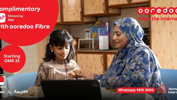 يمكن للعملاء الجدد طلب الحصول على خدمة ’فايبر الإنترنت المنزلي‘ من خلال إرسال صورة من البطاقة الشخصية وموقع المنزل على واتس آب الرقم 95103000 أو بطلب الرقم 1514. Ooredoo تكافئ عملاء خدمة فايبر الإنترنت المنزلي باشتراك في تطبيق OSN Streaming لإثرائهم بتجارب ترفيهية متنوعة طوال الشهر الفضيل