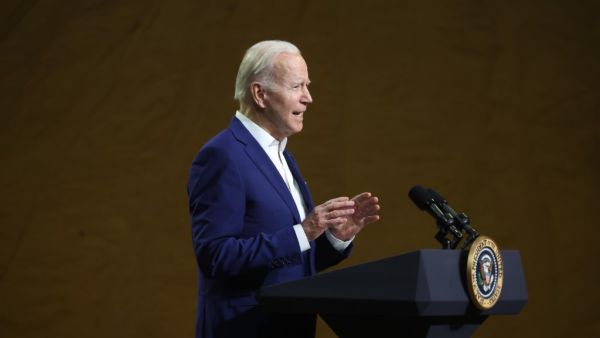 US president labels Russia's war on Ukraine 'genocide'