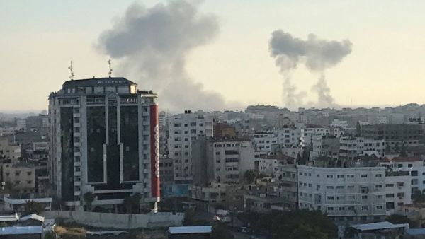 قصف اسرائيلي على قطاع غزة