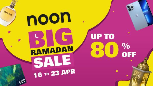 Massive price crashes, Buy 1 Get 2 deals, and amazing bank offers on hundreds of thousands of items noon.com Announces Big Ramadan Sale With up to 80% Off
