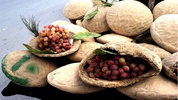 بطريقة غريبة جدًا..هكذا يتم حفظ العنب في أفغانستان