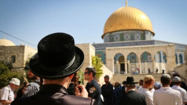 متطرفون يهود في ساحات المسجد الأقصى