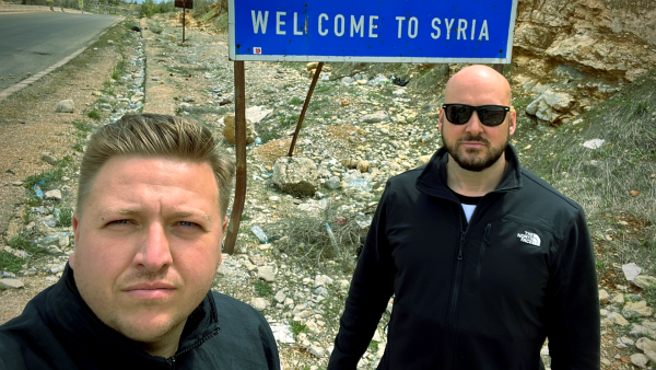 Simon Wilson in Syria