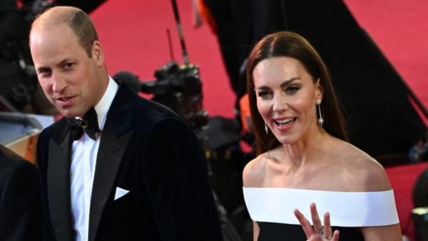 كيت ميدلتون ترتدي فستاناً باللون الأسود والأبيض في مهرجان كان السينمائي 2022