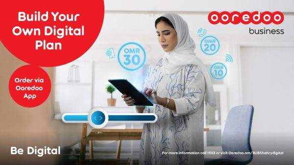 Enjoy Total Freedom and Convenience with Ooredoo’s Customisable Shahry Business Digital Plans