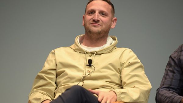 Actor Tim Robinson speaks during a Q&A after an exclusive Screening Of "Detroiters," starring Sam Richardson and Tim Robinson, hosted by Comedy Central & Entertainment Weekly at Time Inc. Studios on February 27, 2017 in New York City.