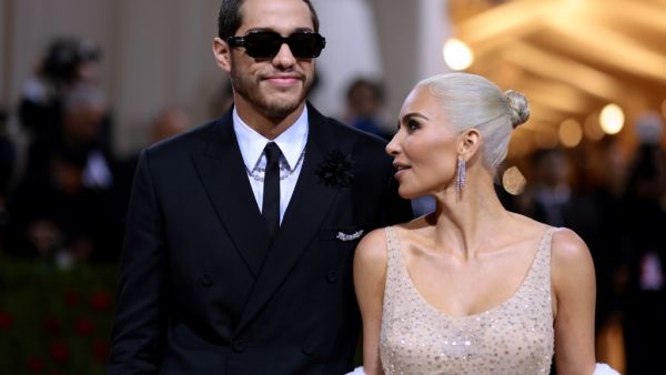 Pete Davidson and Kim Kardashian