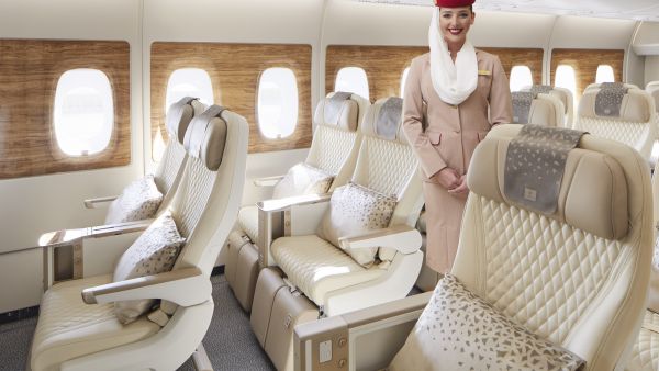 At Emirates’ "The future is now" themed stand, the airline will also present its signature products across all classes Emirates Will Showcase Its Full Premium Economy Class Offering at ATM
