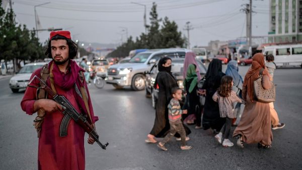 A Taliban guard 