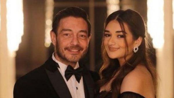 أحمد زاهر و ابنته ملك