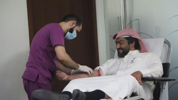 During the event BisB Hosts A Blood Drive For Employees