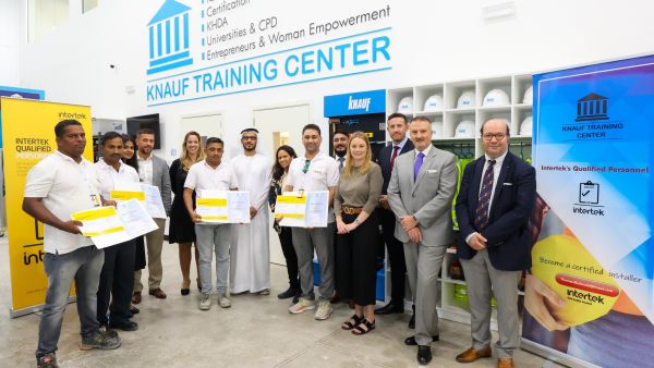 First Batch of Intertek Graduates at Knauf Training Center. Intertek and Knauf Launch Qualification Programme to Elevate Standards in the Construction Industry