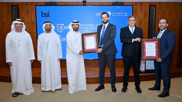 ADIB Awarded Customer Experience Certificate By The International Customer Experience Institute (Icxs)