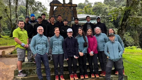 Students From Two QF Schools Conquer Kilimanjaro