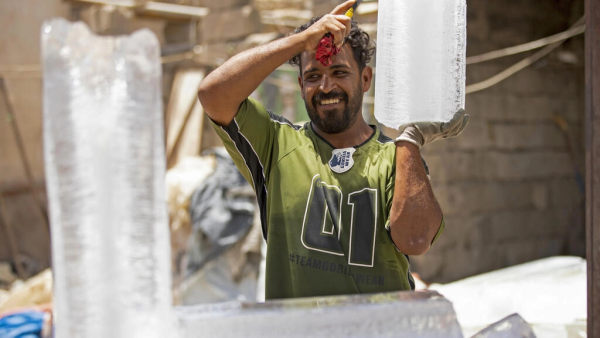 The scorching heat of Iraq 
