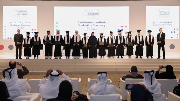 خلال الحدث مدارس مؤسسة قطر تحتفل بتخريج طلاب دفعة عام 2022