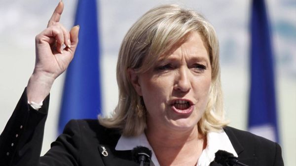 زعيمة اليمين في فرنسا مارين لوبان