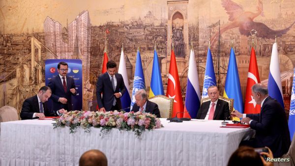 اردوغان: الاتفاق سيجنب الملايين المجاعة